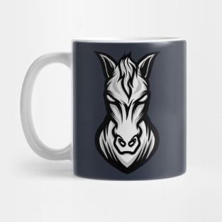 White Horse Mug